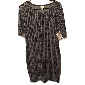 Lularoe Julia Dress Medium NWT